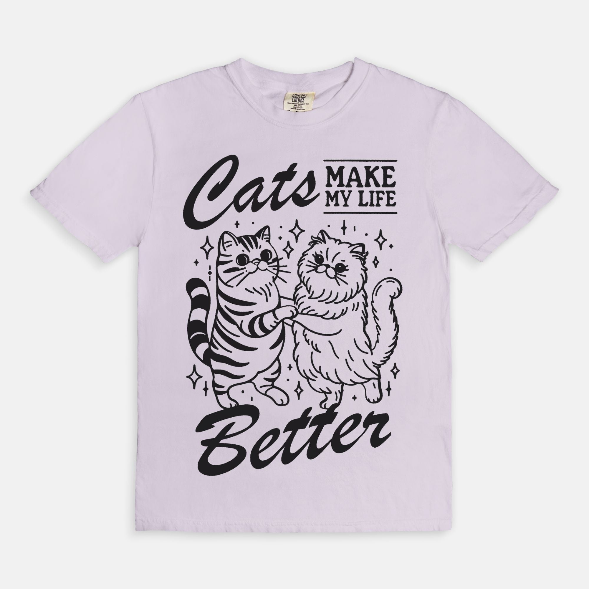 Cats Make Life Better Tee