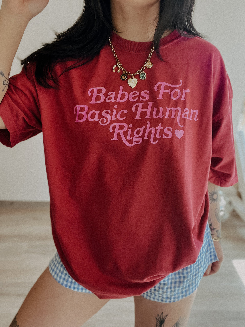 Babes For Basic Human Rights Tee