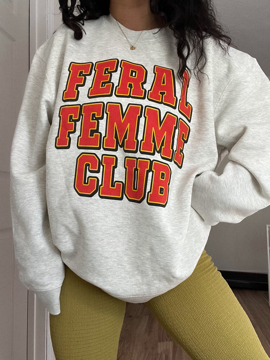 Feral Femme Club Crewneck