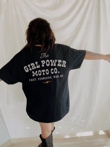 Girl Power Moto Co Tee