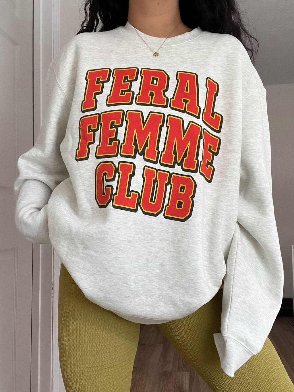 Feral Femme Club Crewneck