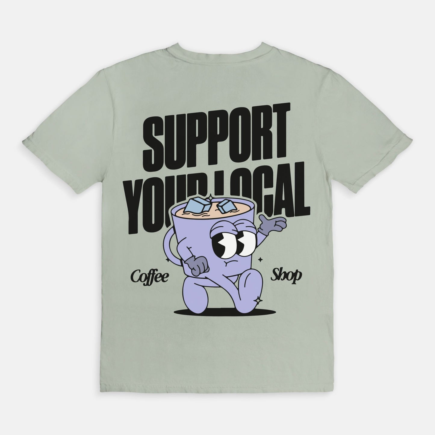 Support Your Local Coffee Shop Tee