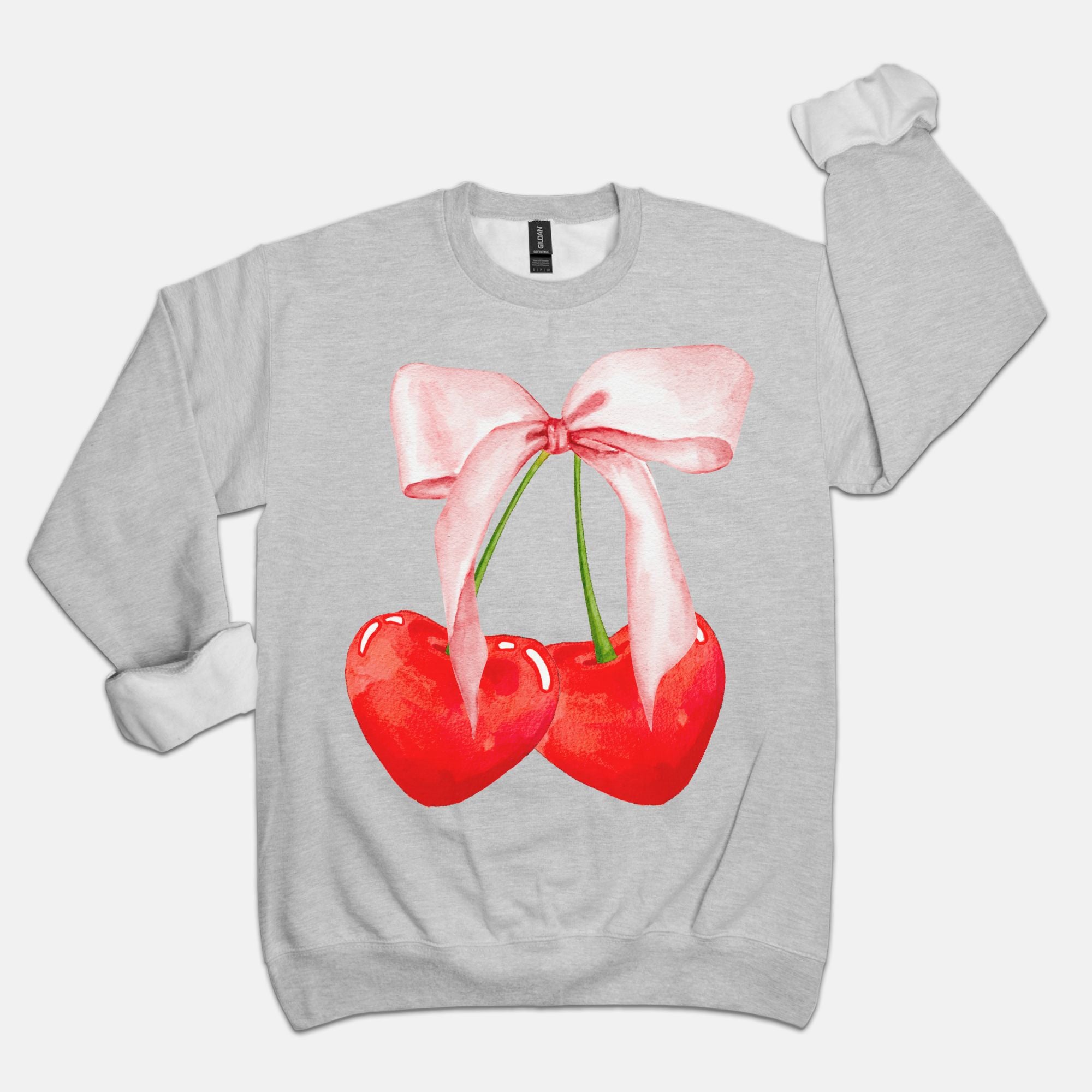 Cherry Hearts Crewneck