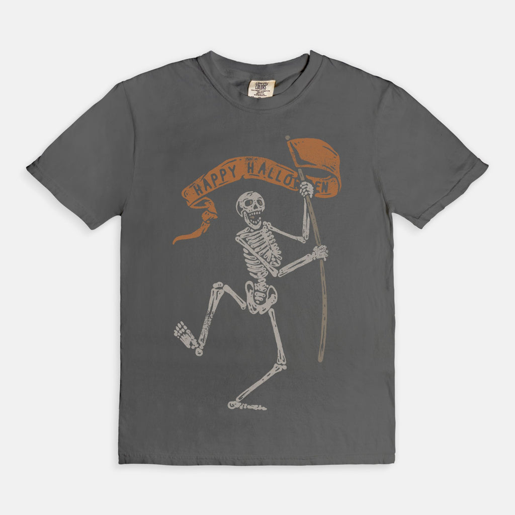 Happy Halloween Skelly Tee