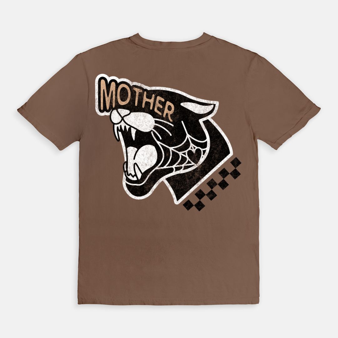 Mama Cat Back Print Tee