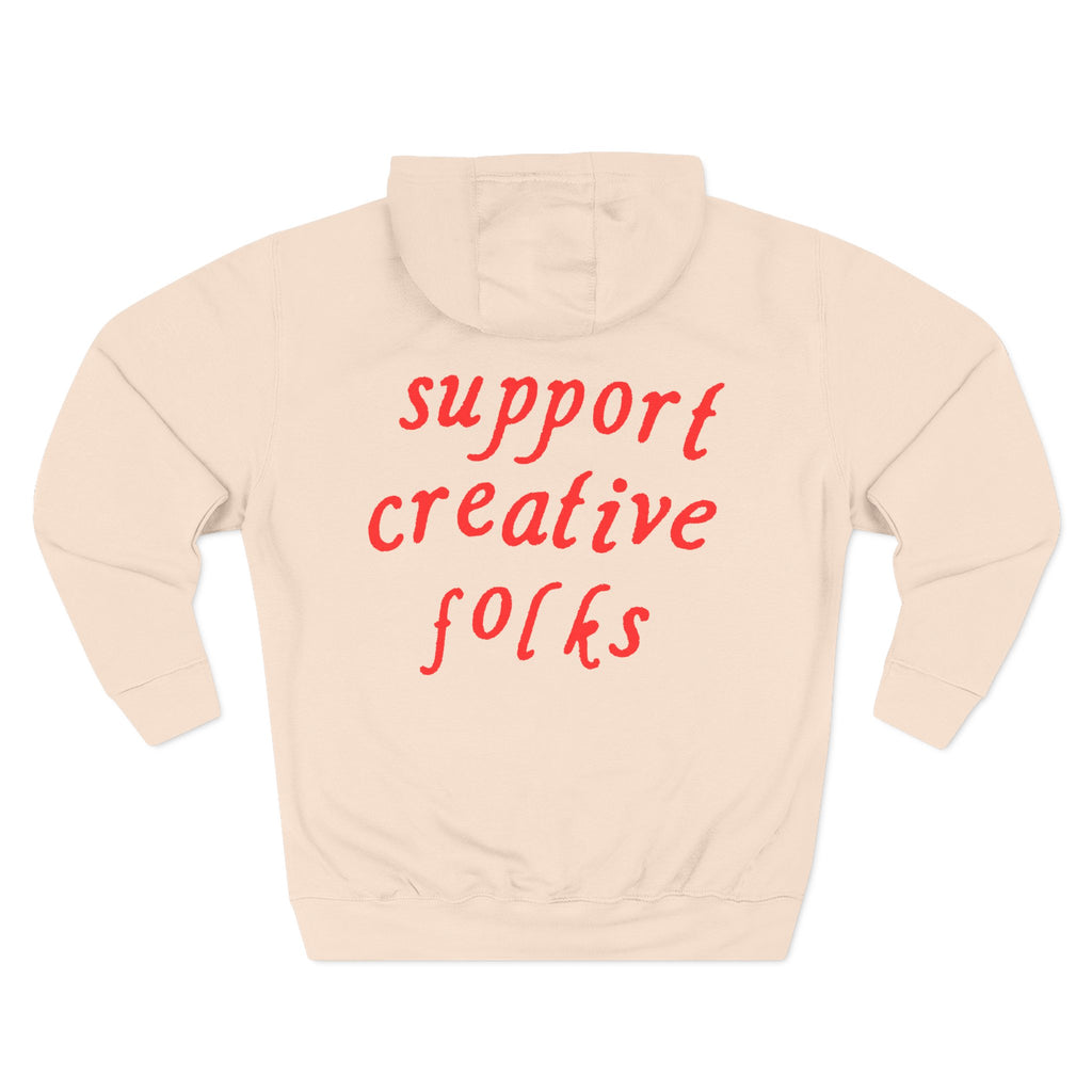 Support Creative Folks Hoodie