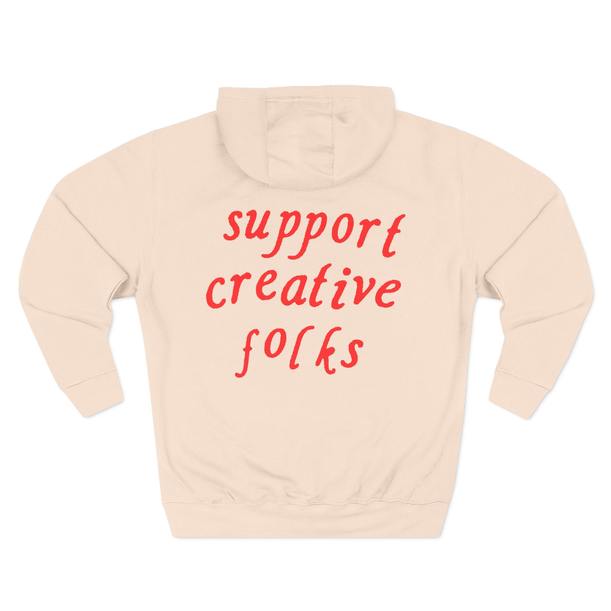 Support Creative Folks Hoodie