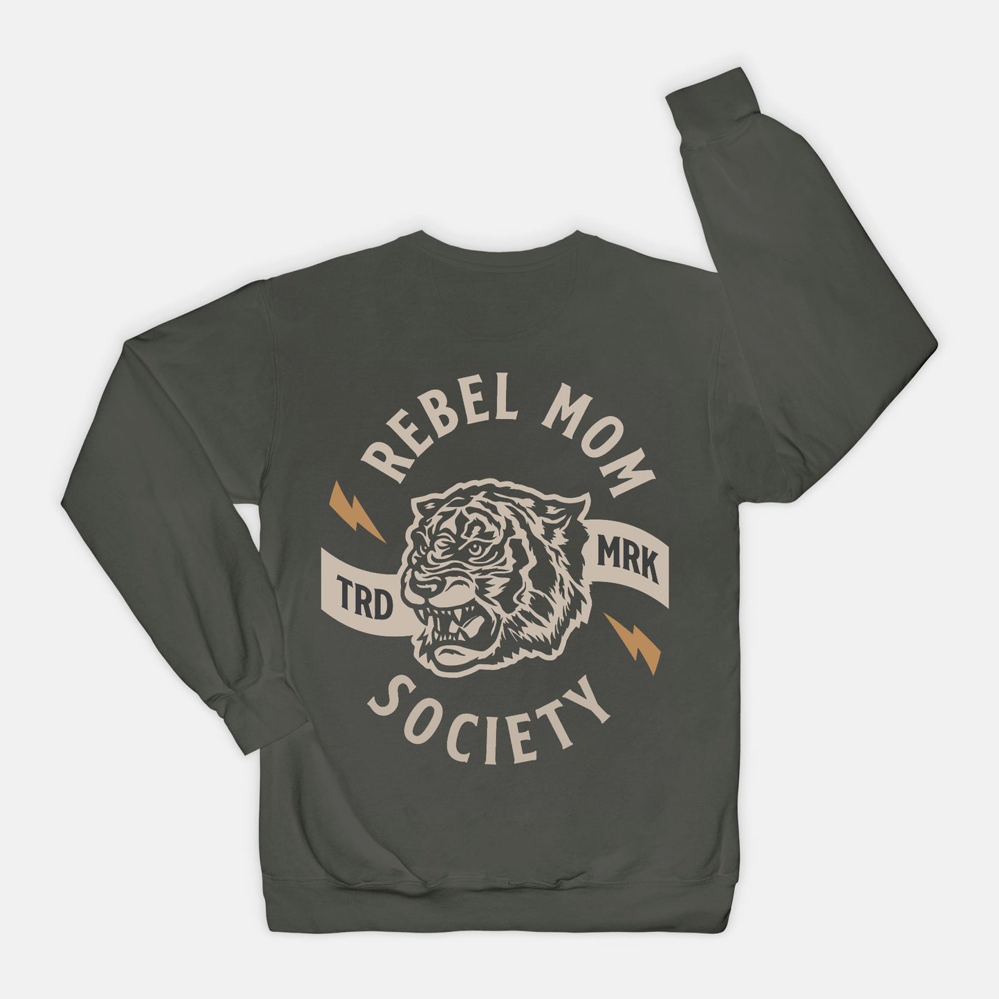 Rebel Mom Society Vintage Crew