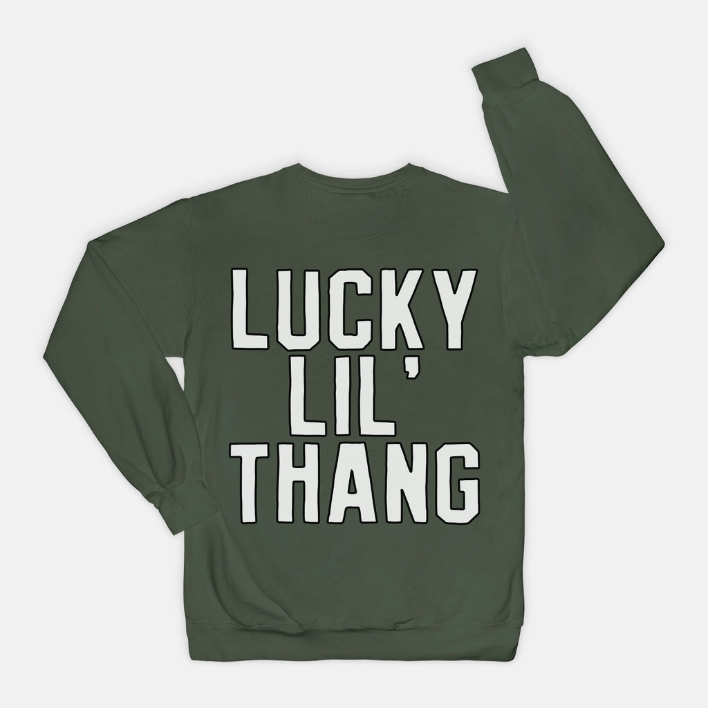 Lucky Lil' Thang Vintage Wash Crew