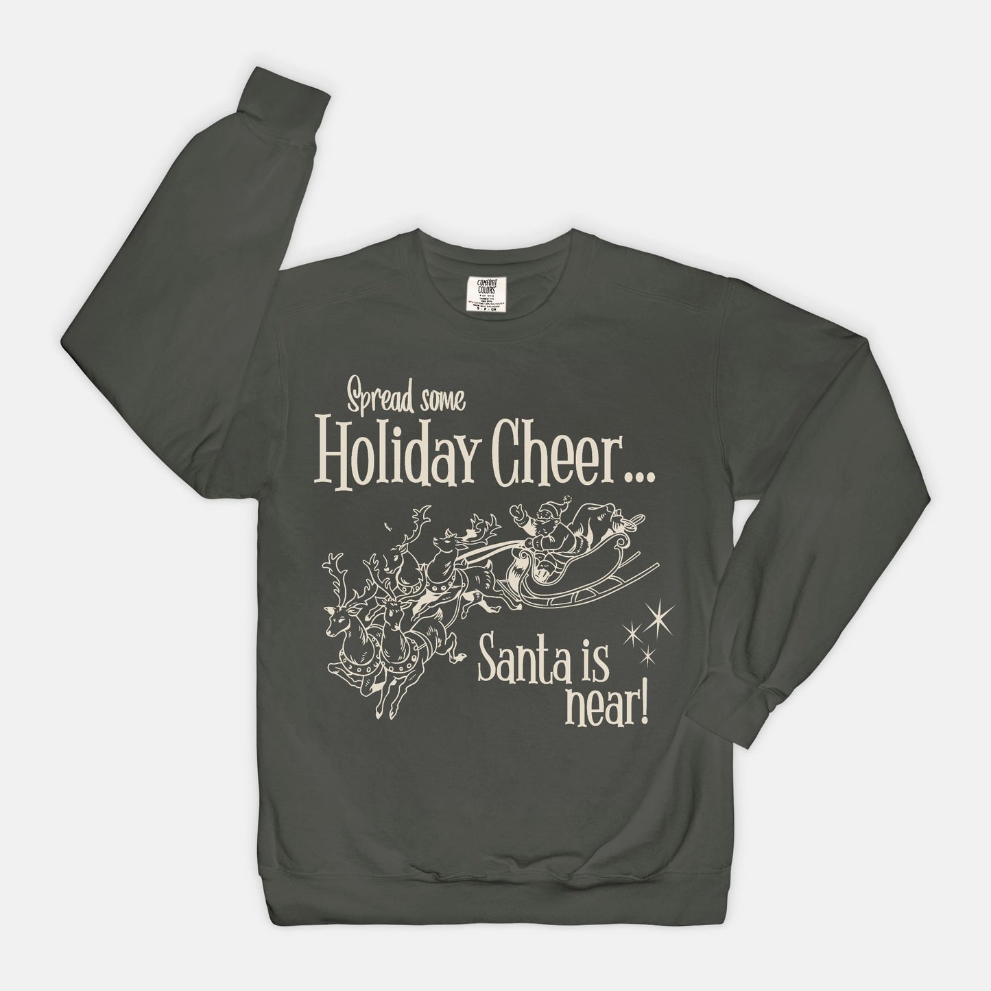 Spread Some Cheer Holiday Vintage Crew