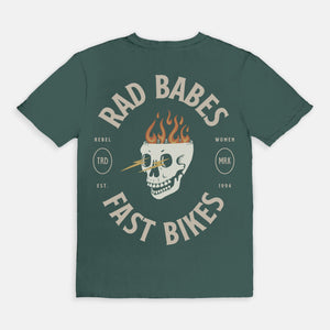 Rad Babes Fast Bikes Tee