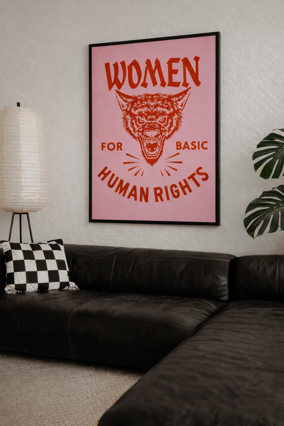 Women For Basic Human Rights Matte Poster