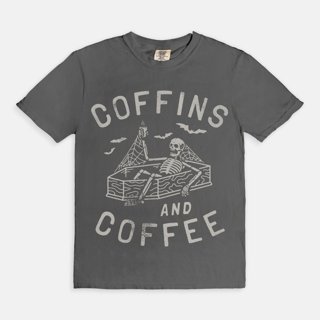 Coffins and Coffee Tee