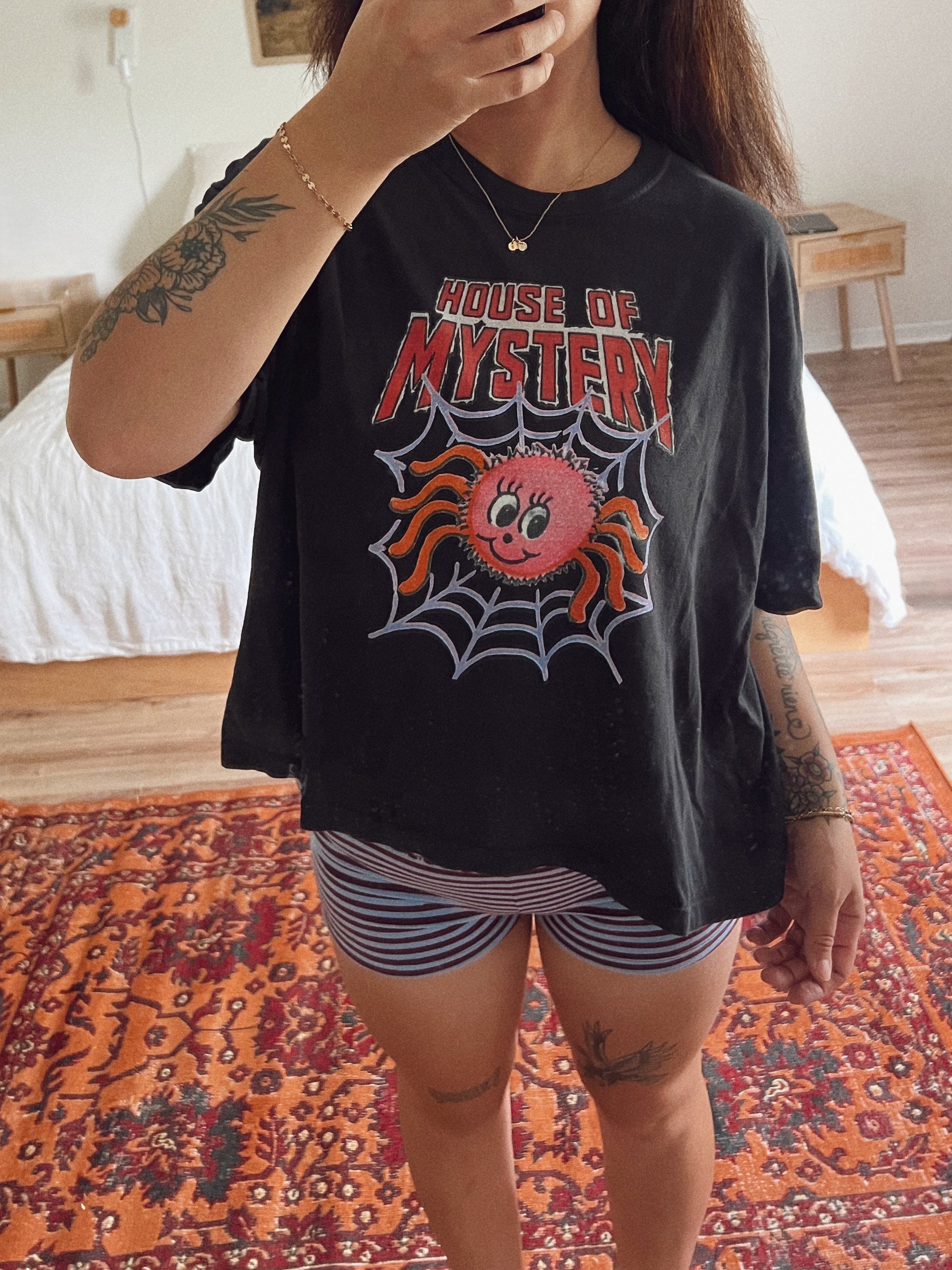 House of Mystery Boxy Crop Tee