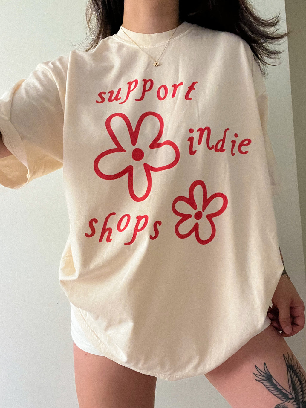 Support Indie Shops Tee