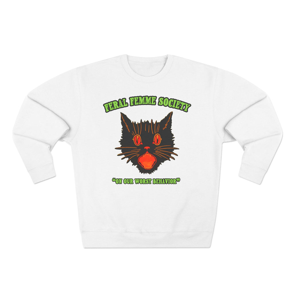 Feral Femme Halloween Sweatshirt