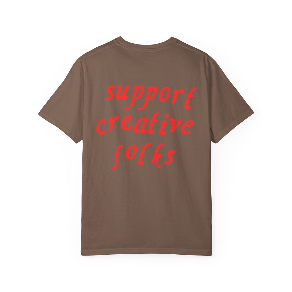 Support creative folks tee
