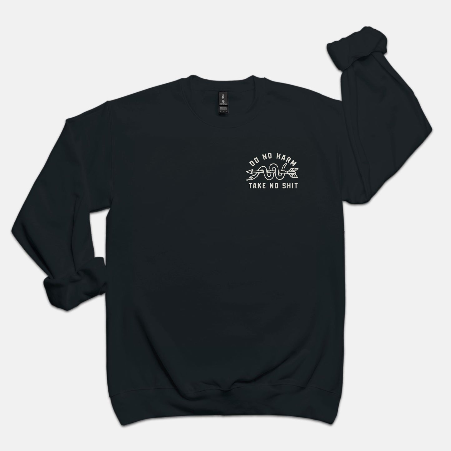 Do No Harm Take No Shit Crewneck