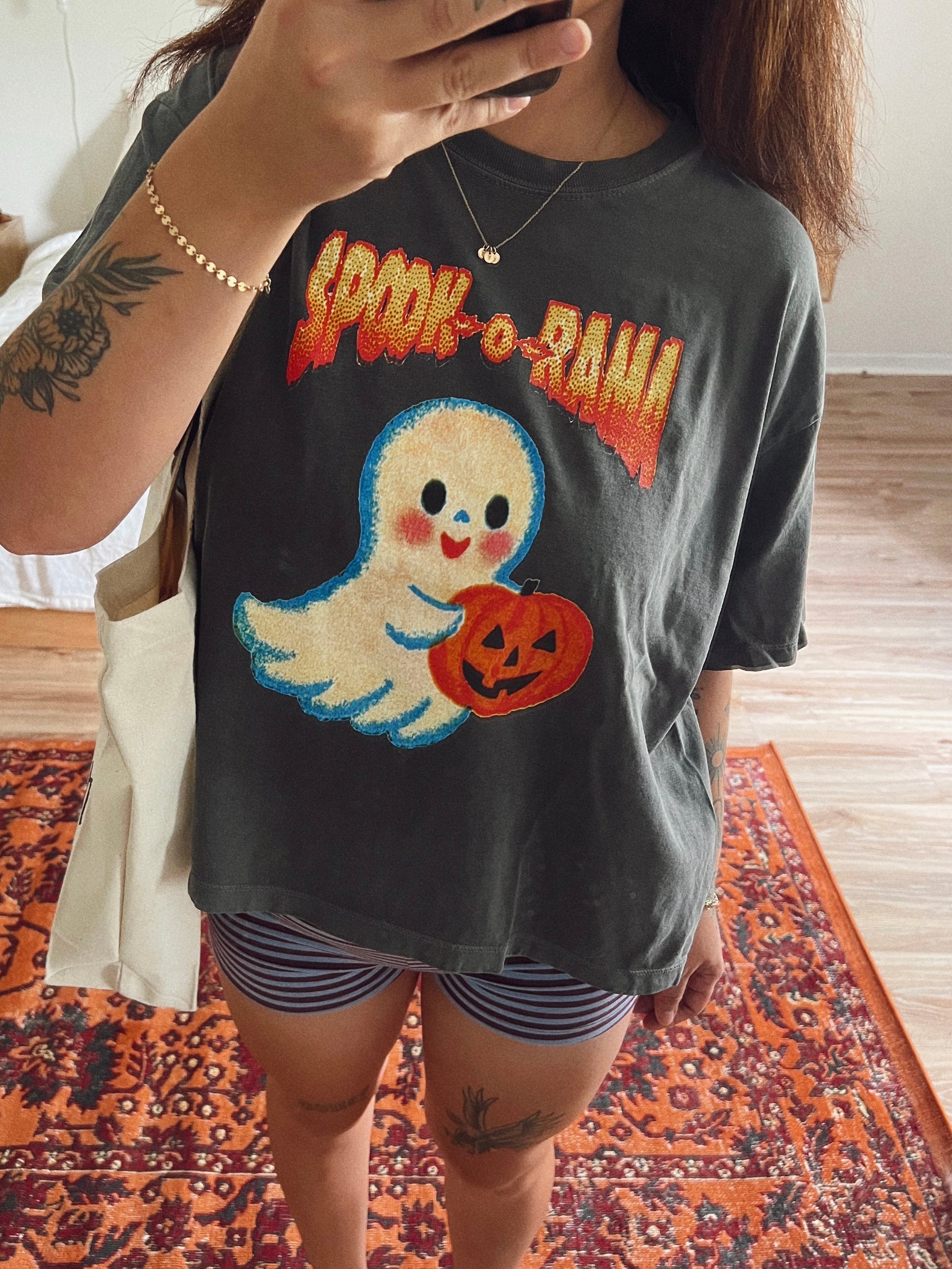 Spook-o-Rama Crop Boxy Tee