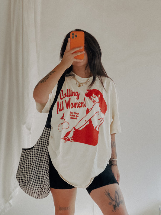 Calling All Women Tee