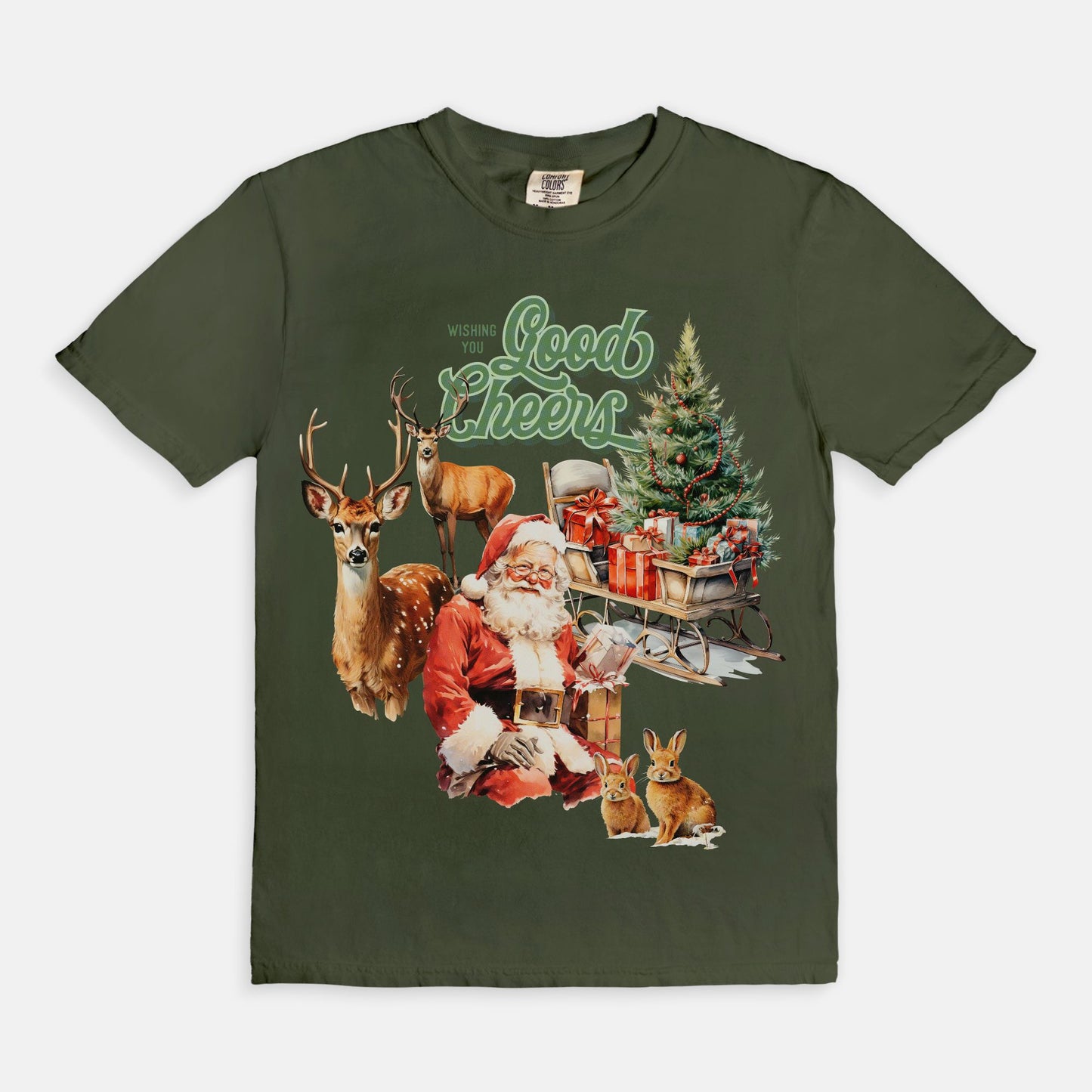 Good Cheers Christmas Tee