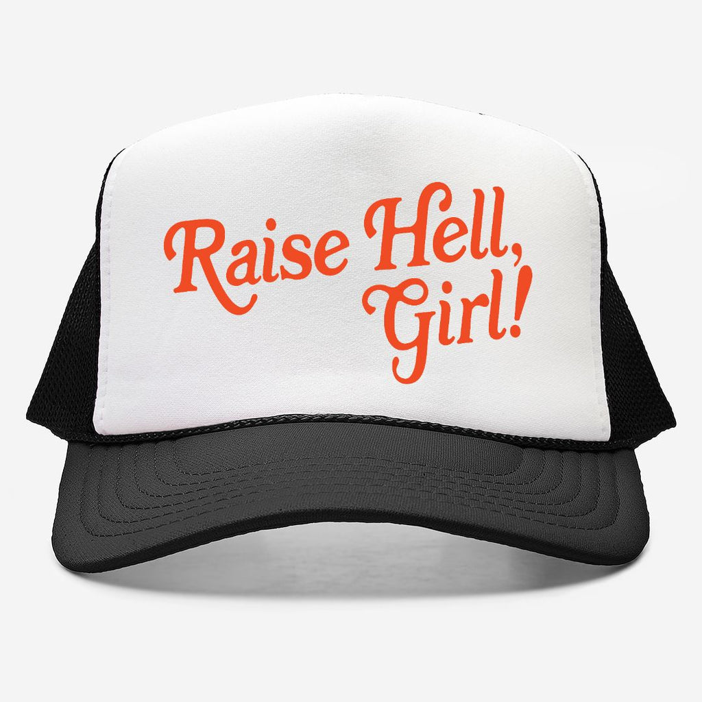 Raise Hell Girl Trucker