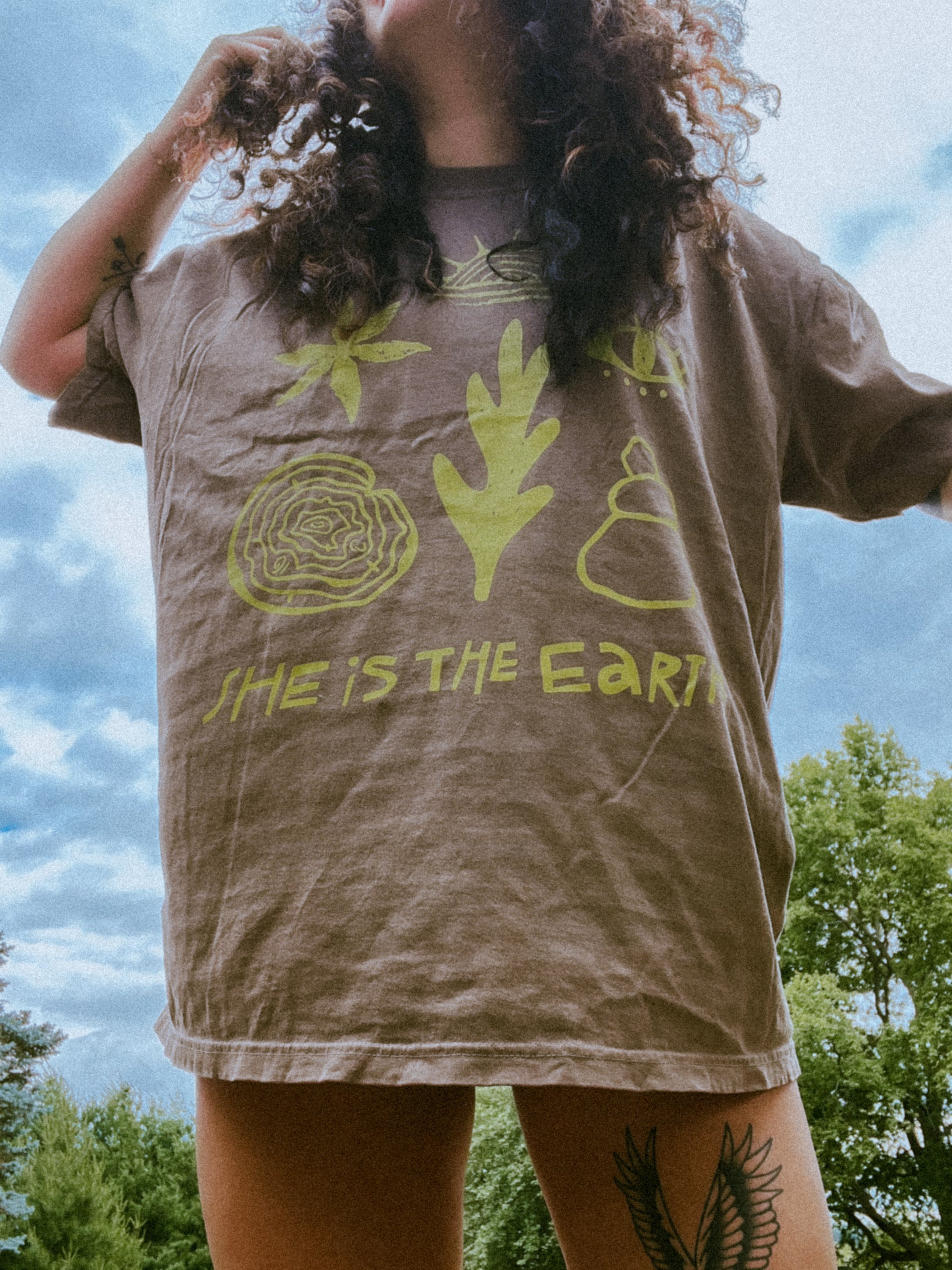 She Is The Earth Tee