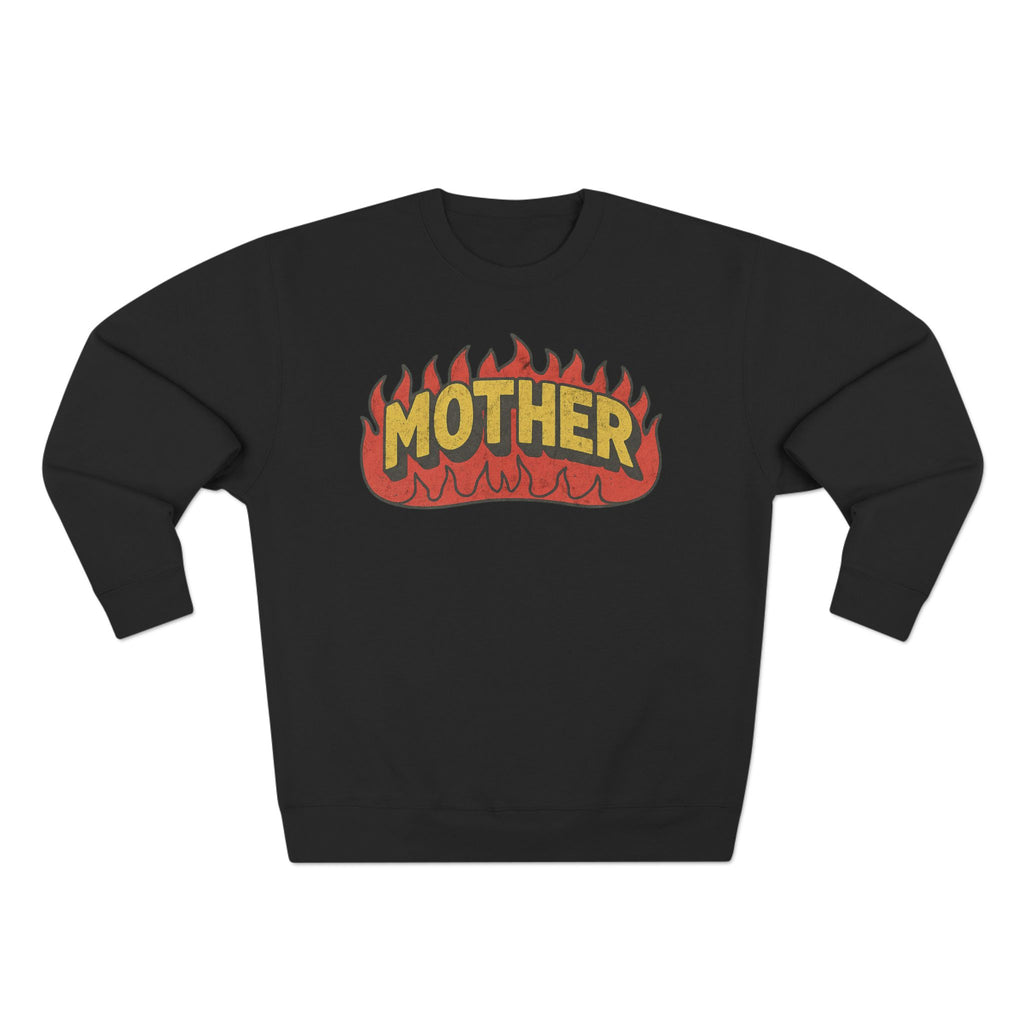 Mother Flaming Sweatshirt