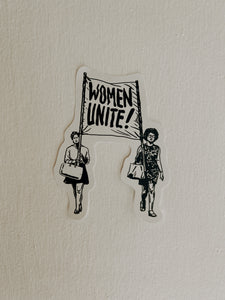 Women Unite Sticker