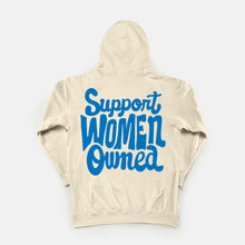 Load image into Gallery viewer, Support Women Owned Vintage Hoodie
