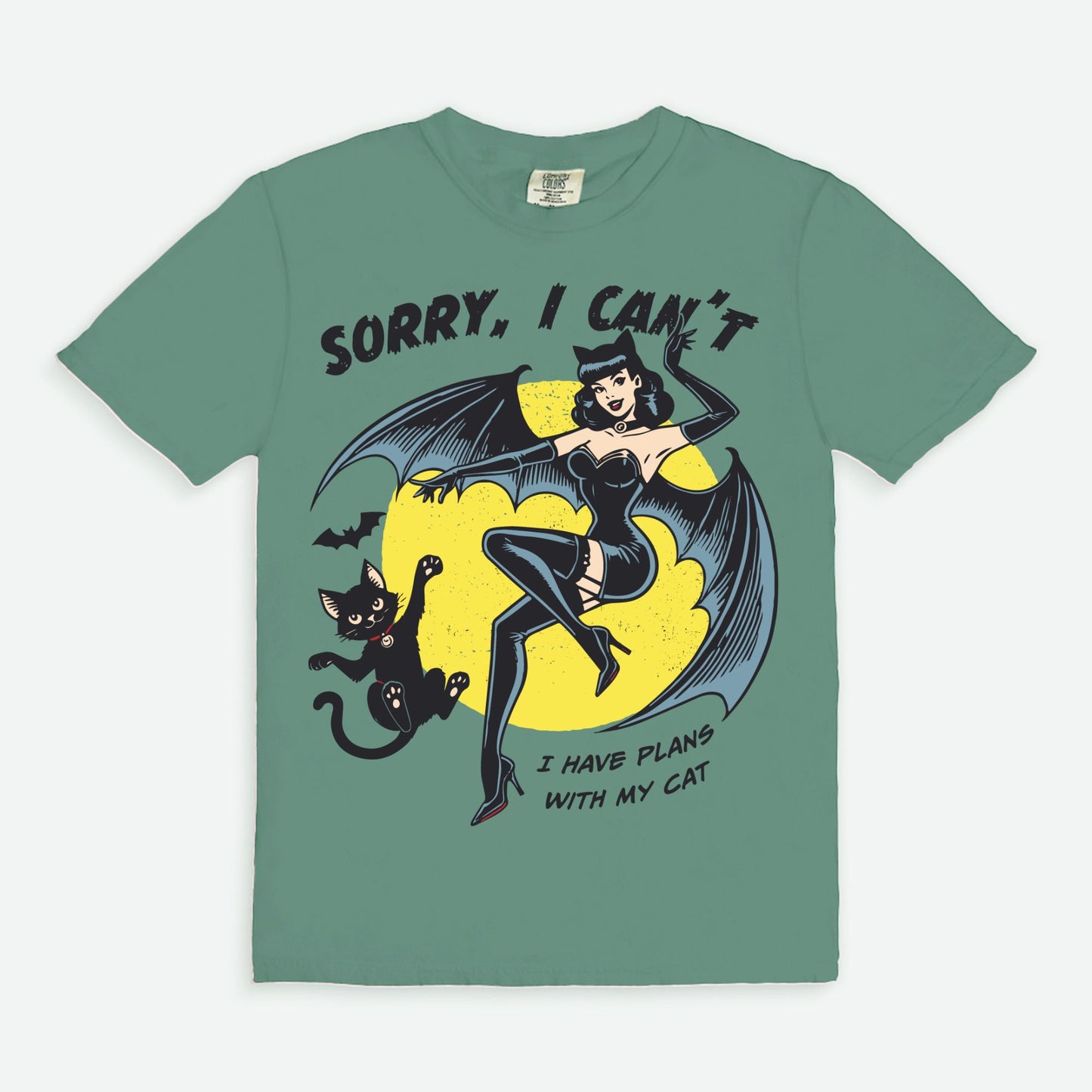 Sorry I Can't I Have Plans Halloween Tee