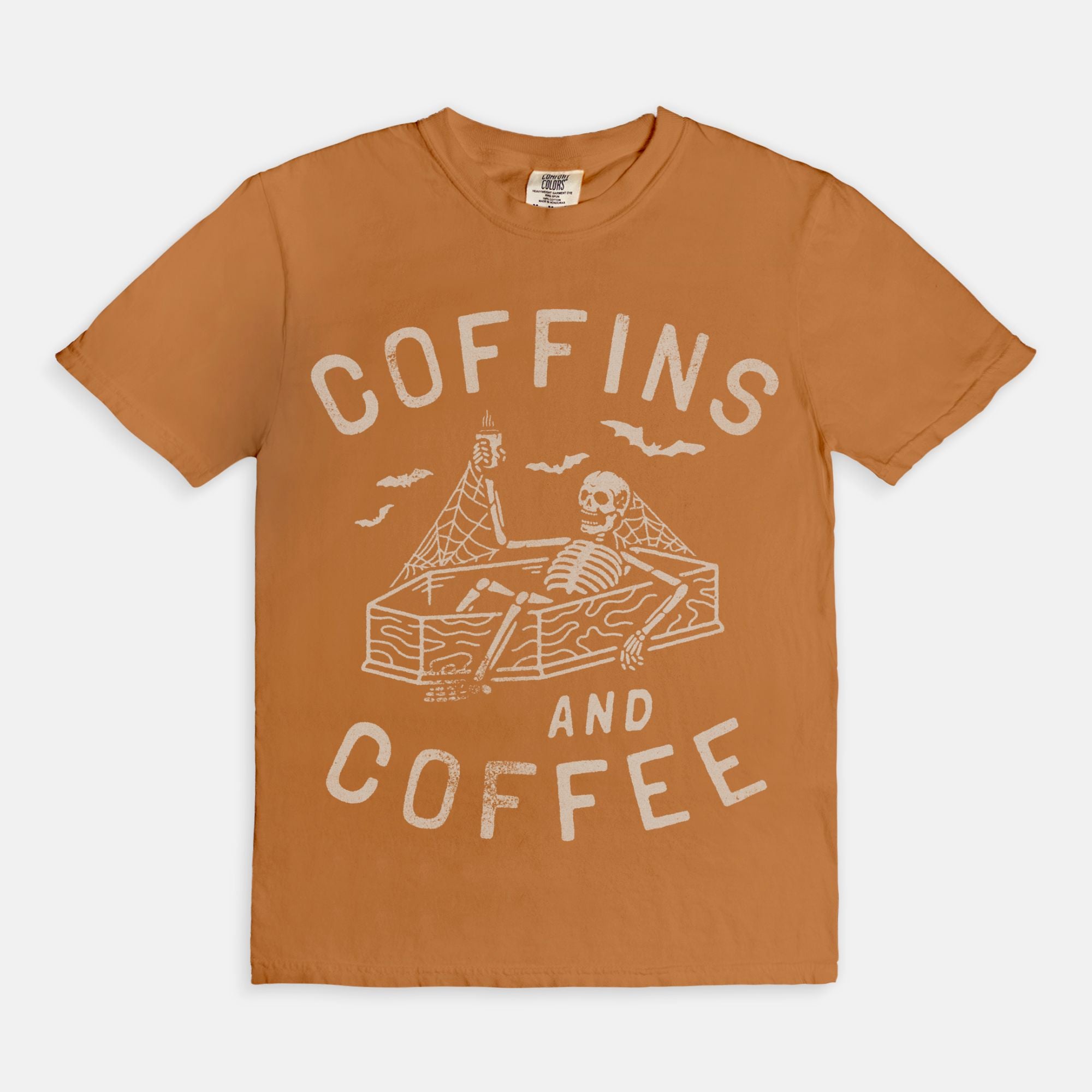 Coffins and Coffee Tee