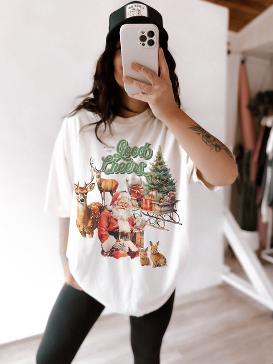 Good Cheers Christmas Tee