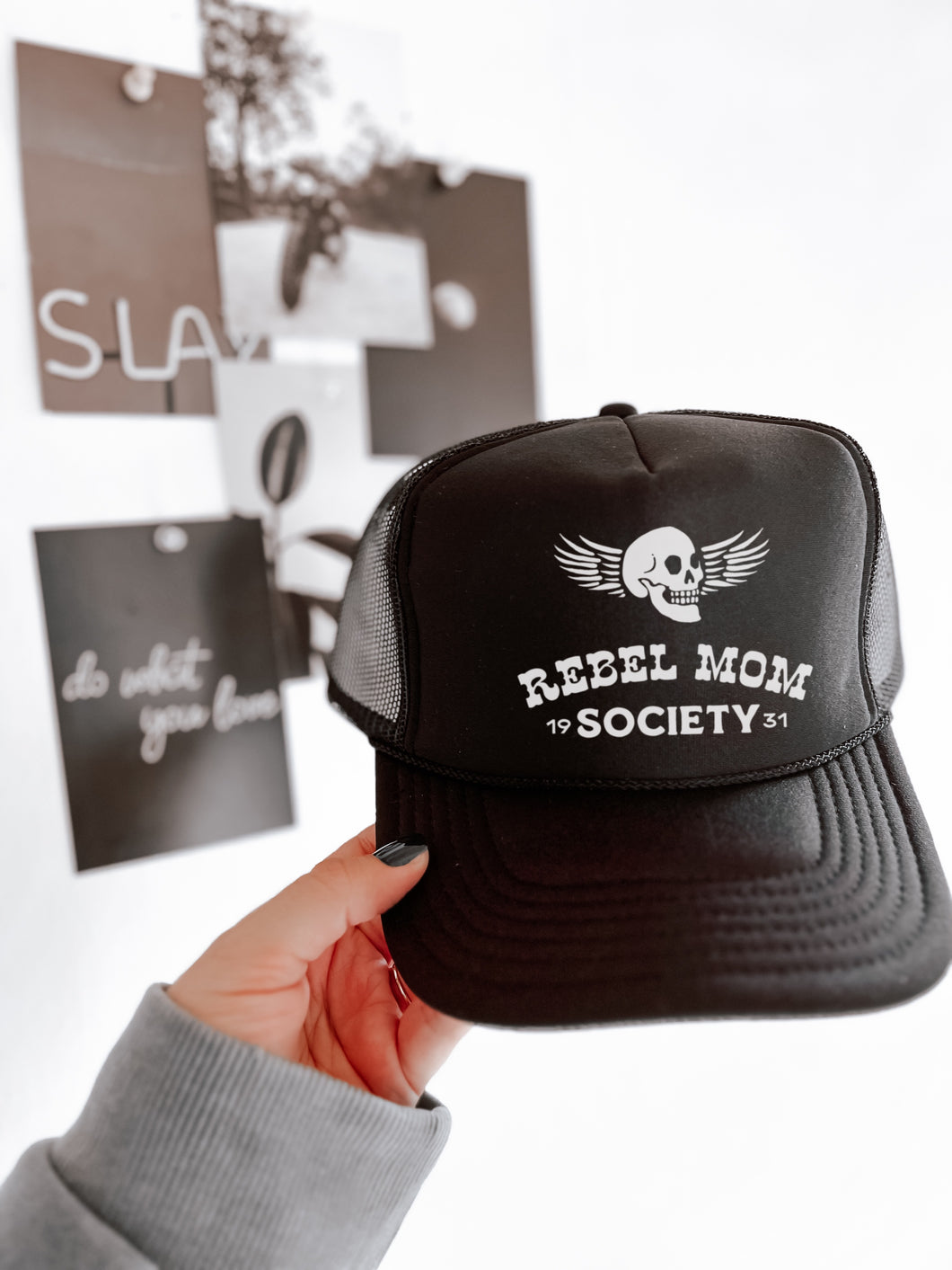 Rebel Mom Society Trucker Hat