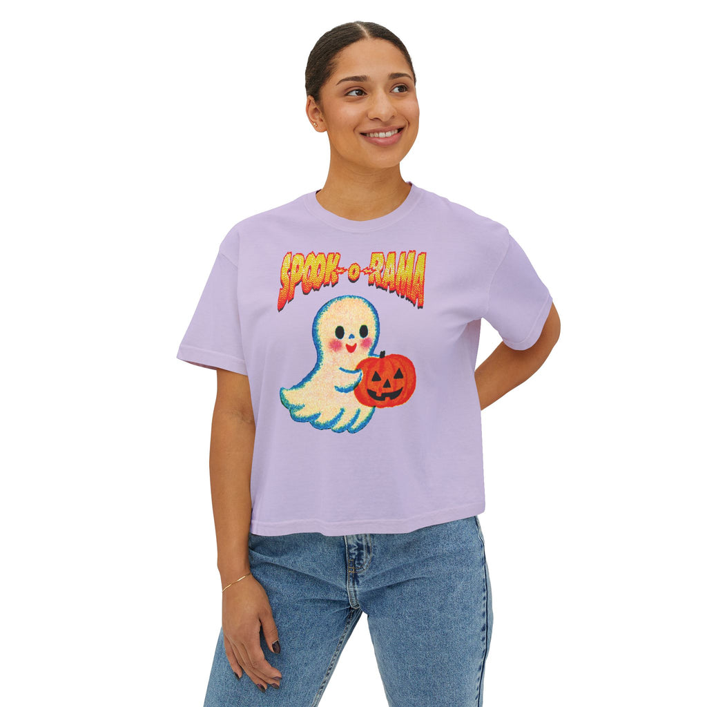 Spook o rama cropped tee