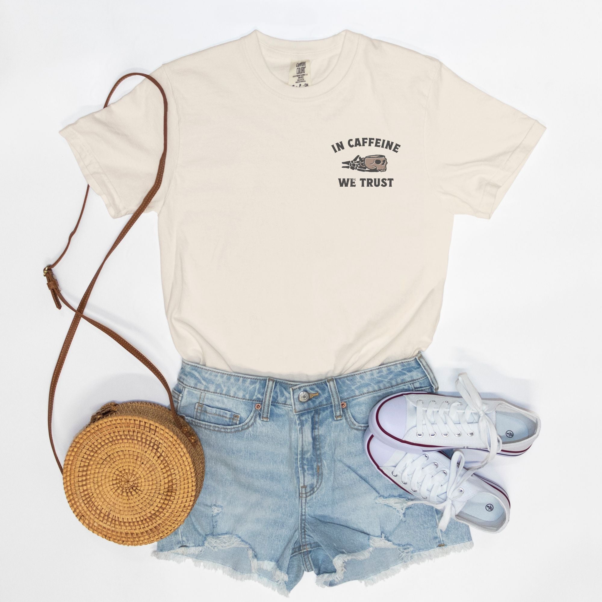 In Caffeine We Trust Tee