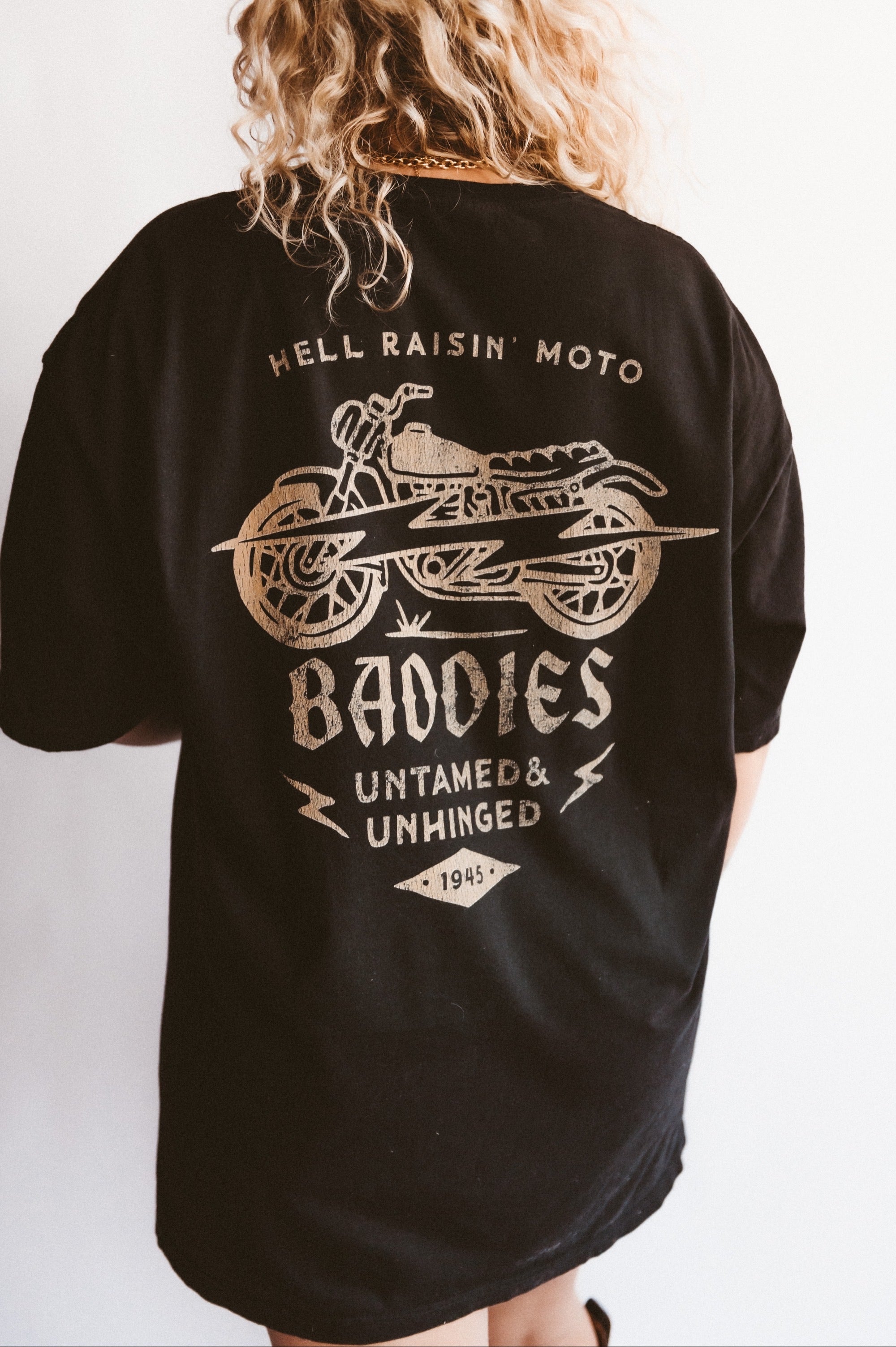 Hell Raisin' Moto Baddies Tee – We The Babes