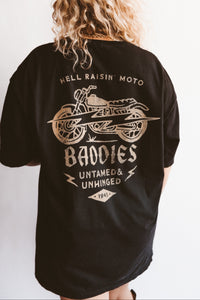 Hell Raisin' Moto Baddies Tee