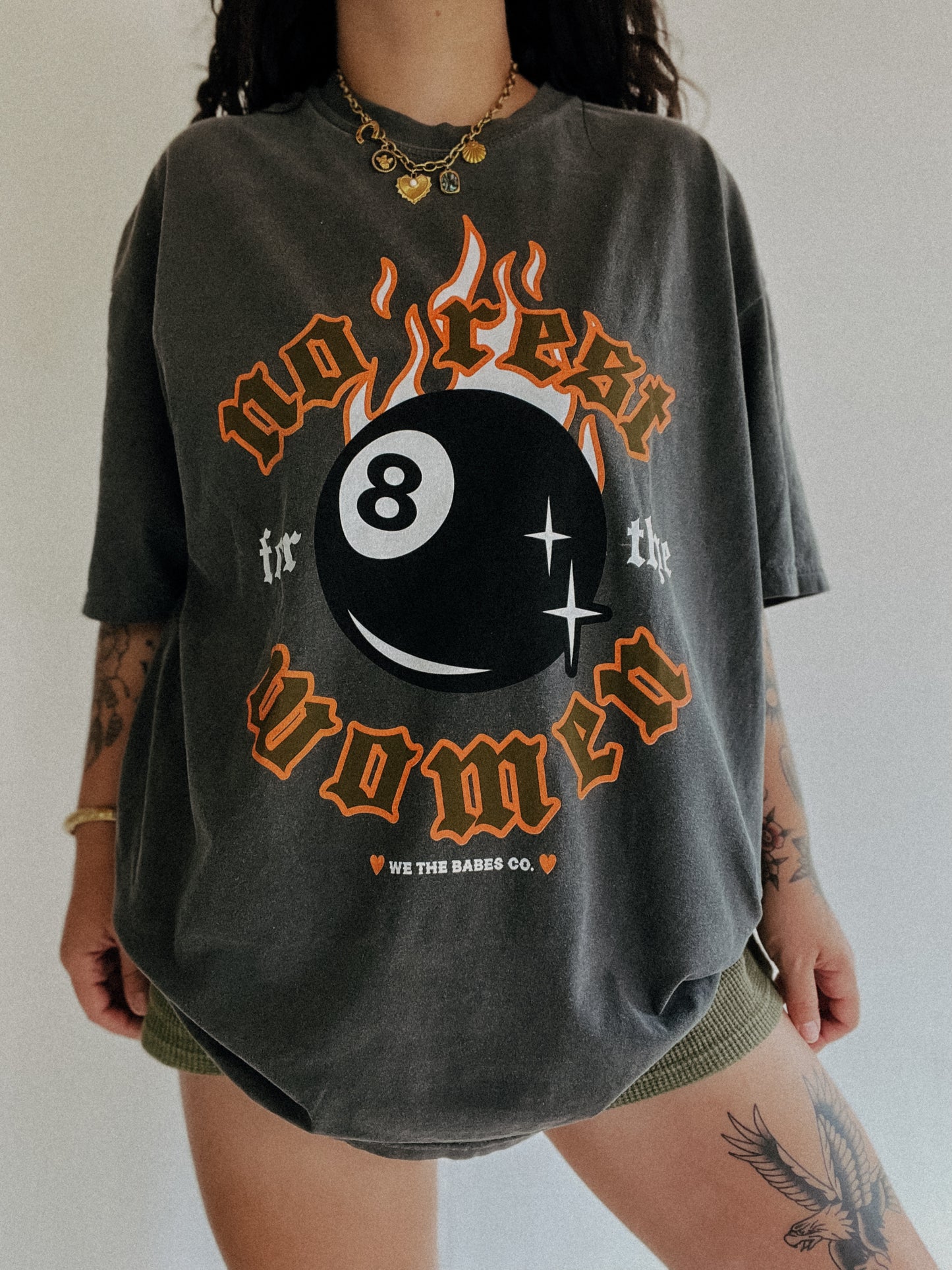 No Rest For The Women 8 Ball Tee