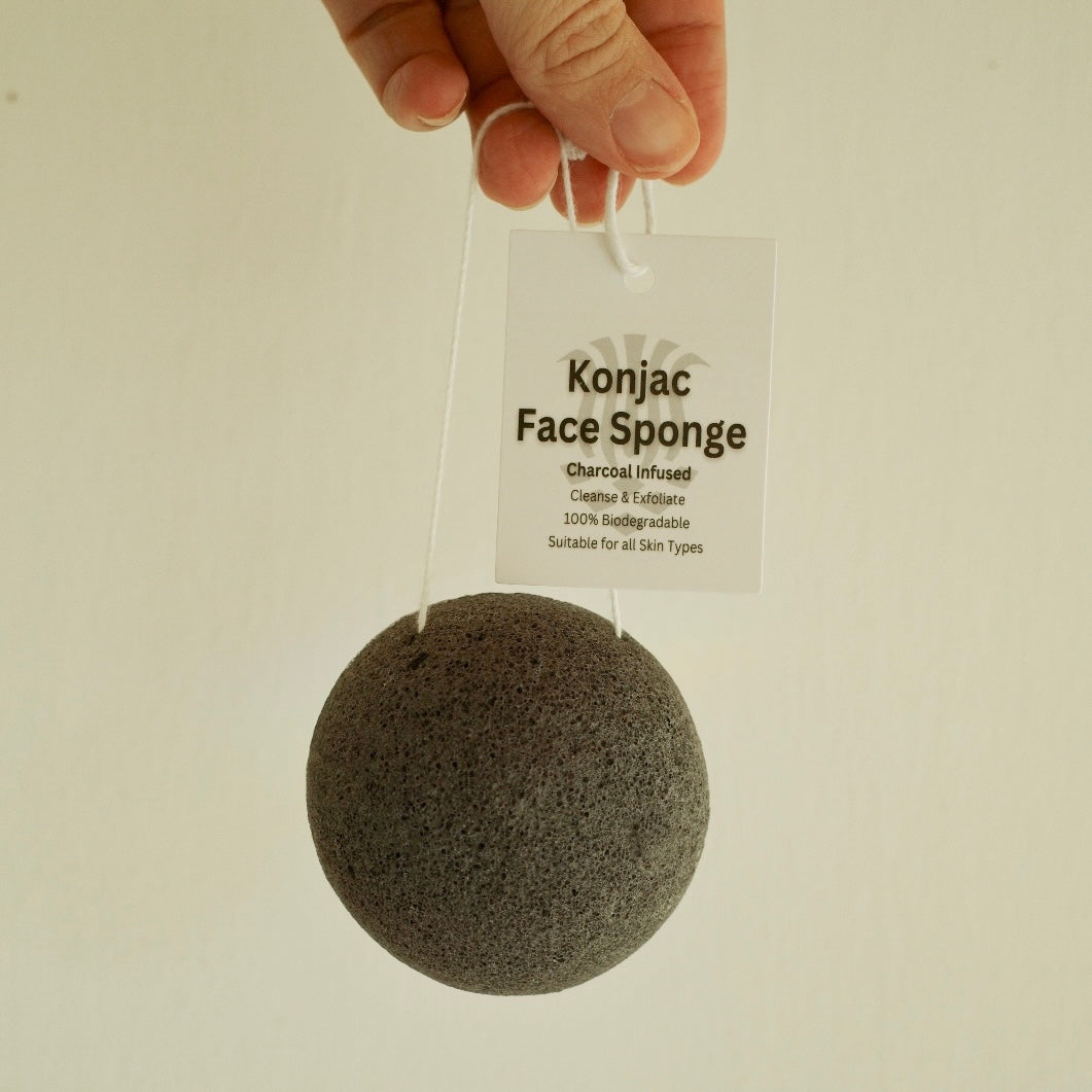 Konjac Face Sponge | Charcoal