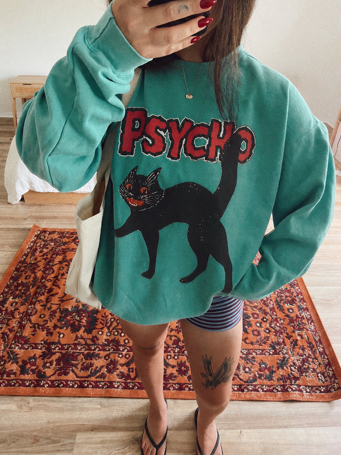 Psycho Cat Sweatshirt