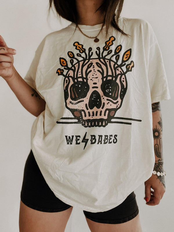 We The Babes Skull Tee