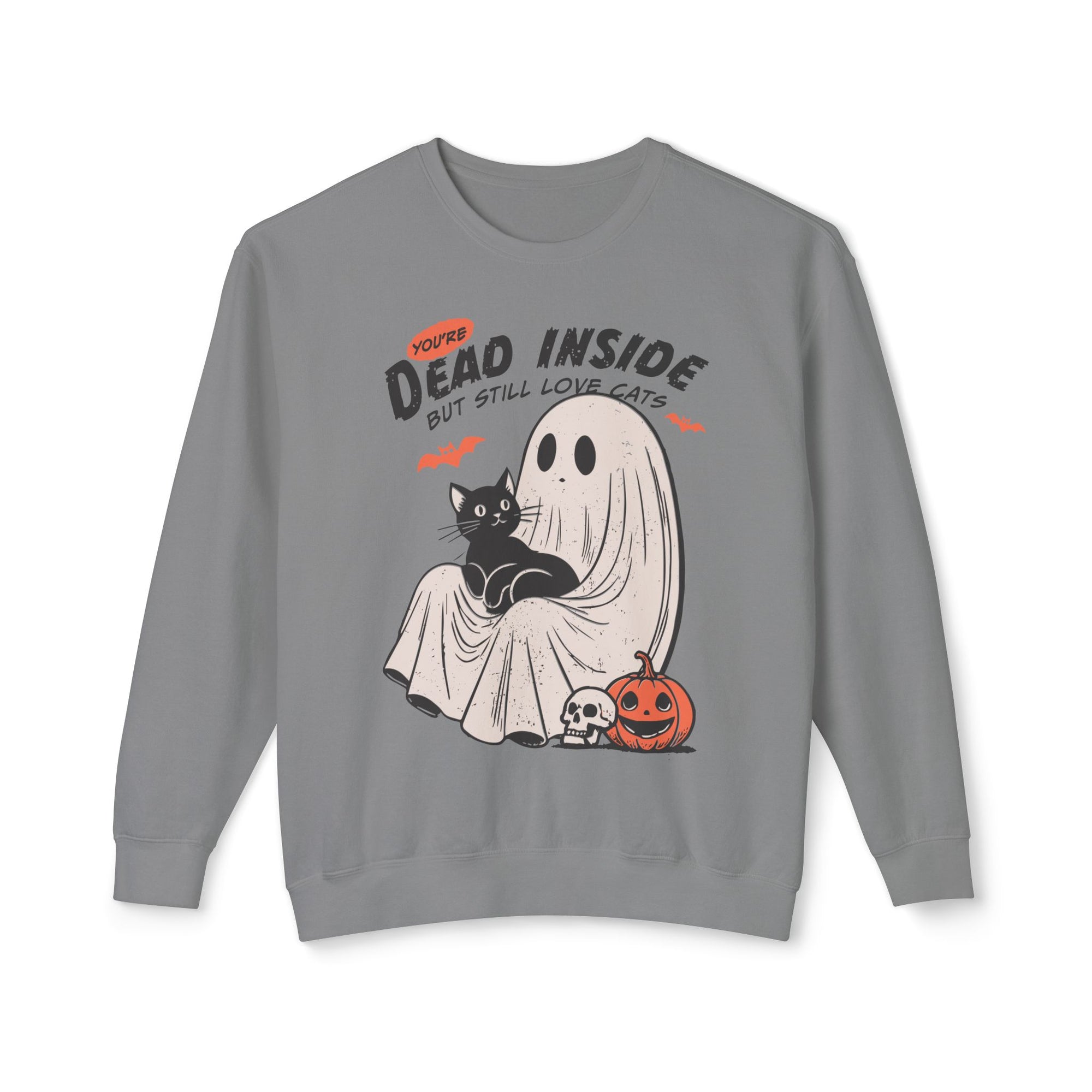 Dead Inside But Still Love Cats Crewneck