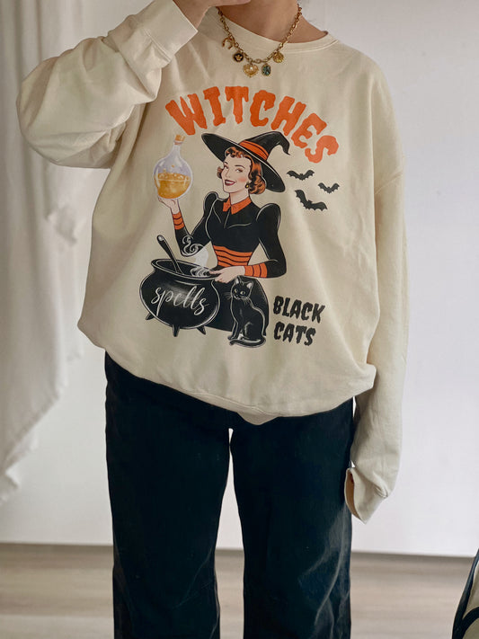 Witches Halloween Crewneck