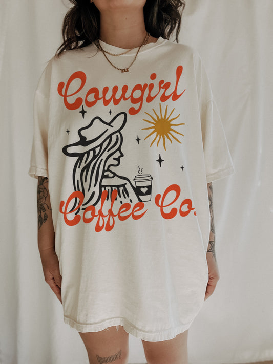 Cowgirl Coffee Co Tee