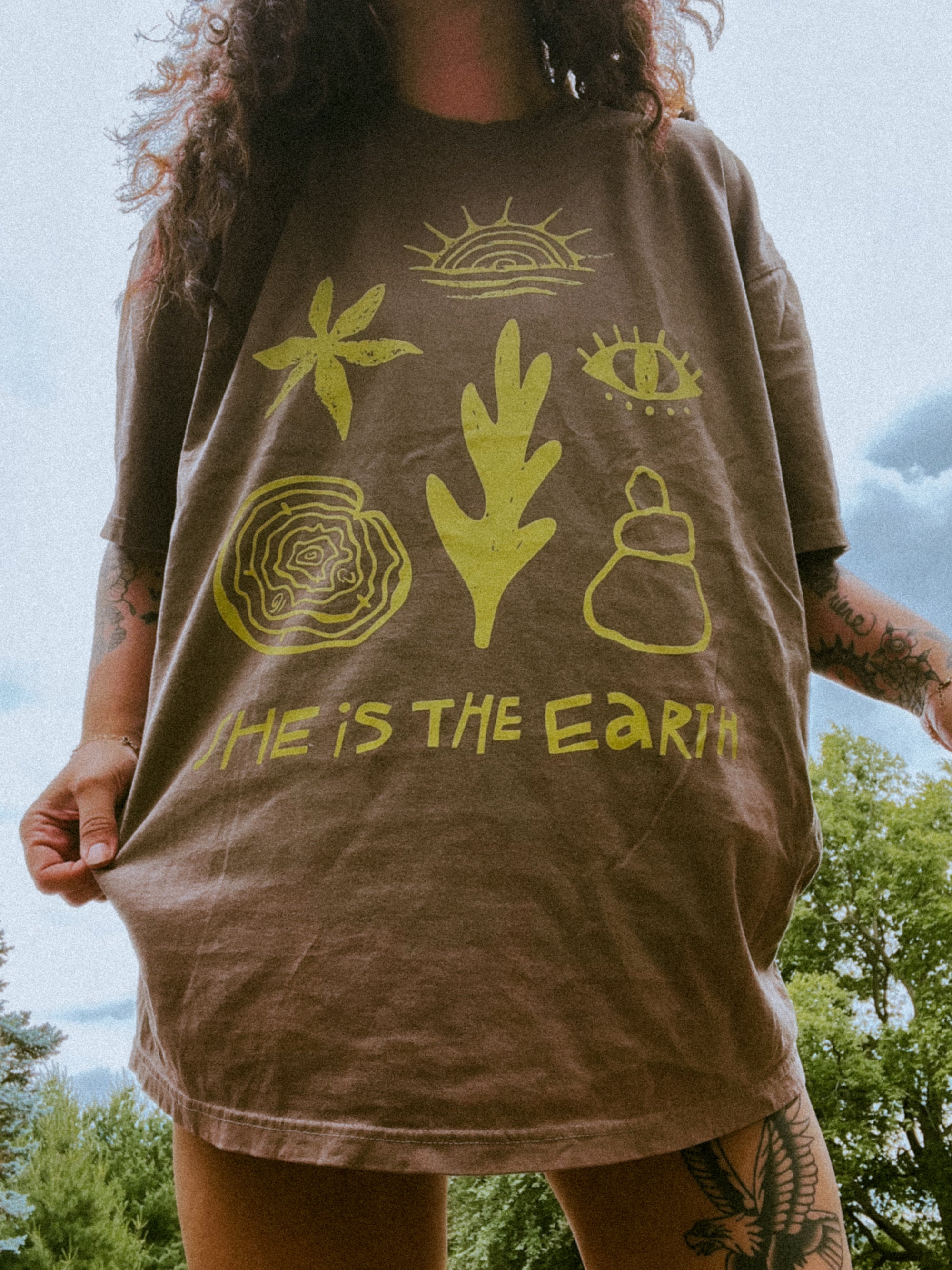 She Is The Earth Tee