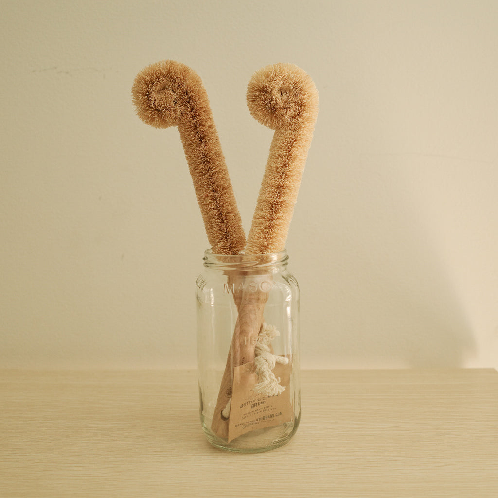 Coconut Bottle Cleaning Brush