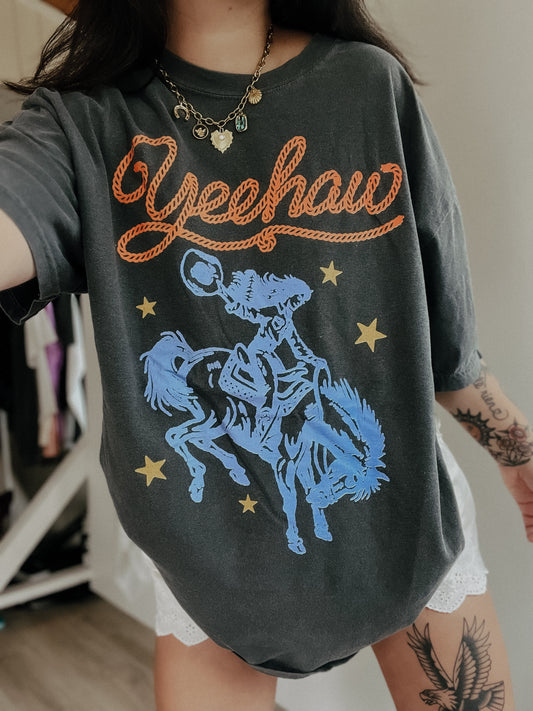 Yeehaw Cowgirl Tee