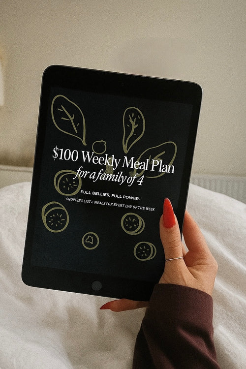 $100 Weekly Meal Plan