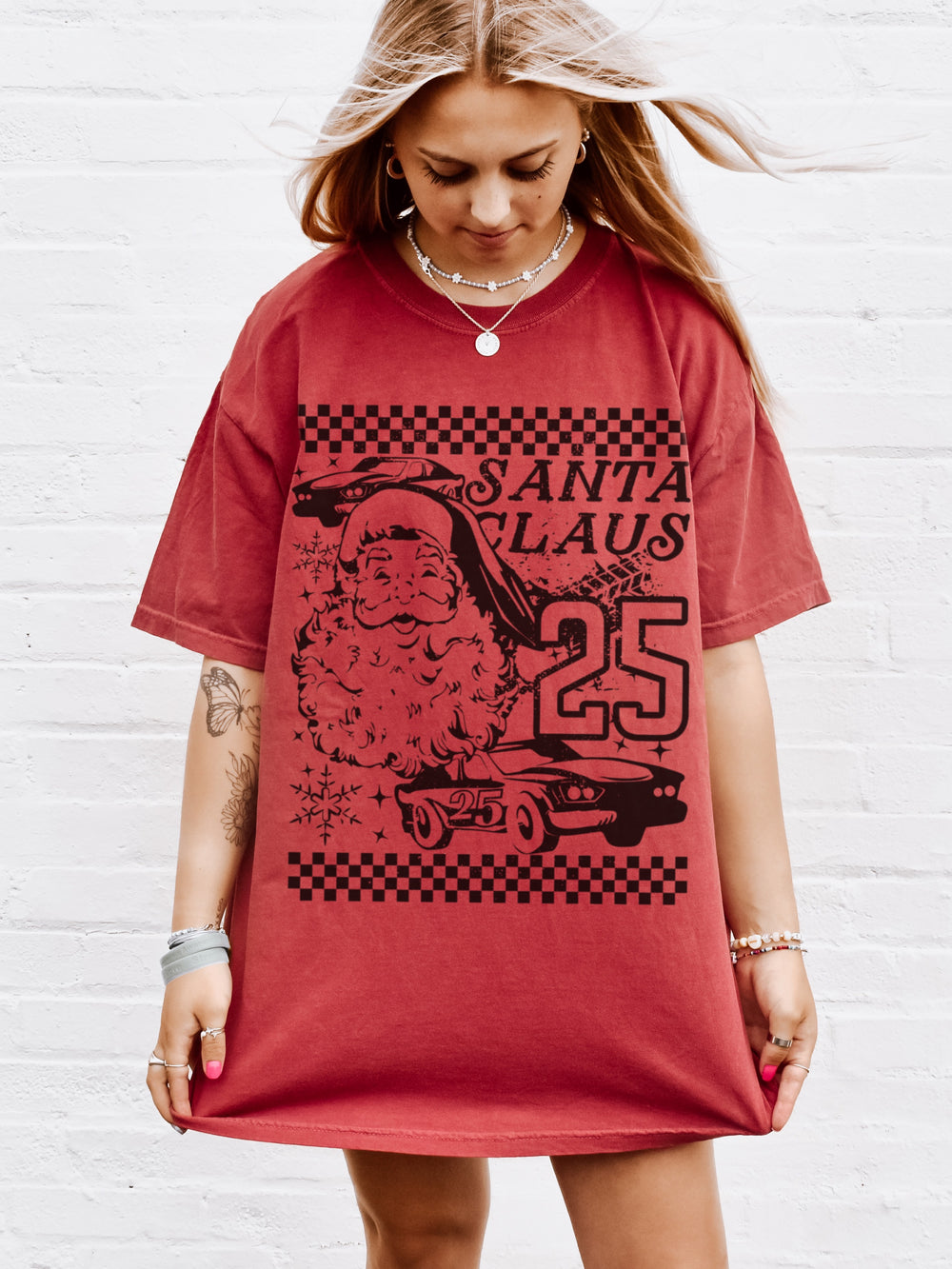 Santa Claus Racing Tee